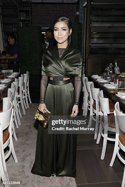 Musician Jhene Aiko attends Flaunt Magazine and Vionnet celebrate The Nocturne Issue with Nicole Kidman at Catch LA on November 5, 2016 in West...