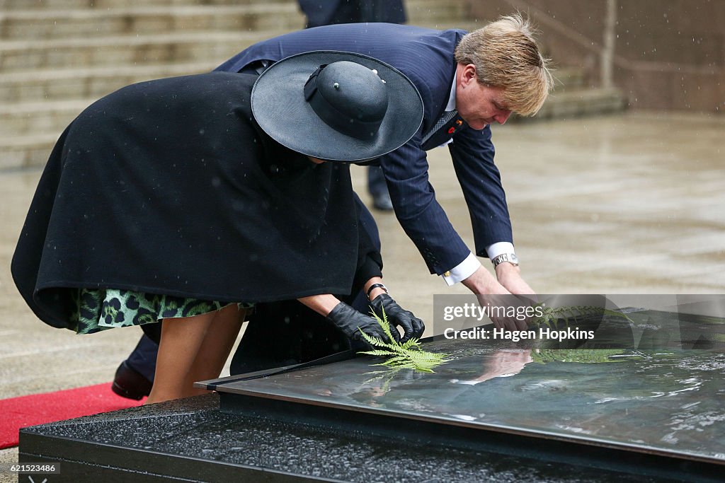 King Willem-Alexander And Queen Maxima Of The Netherlands Visit New Zealand