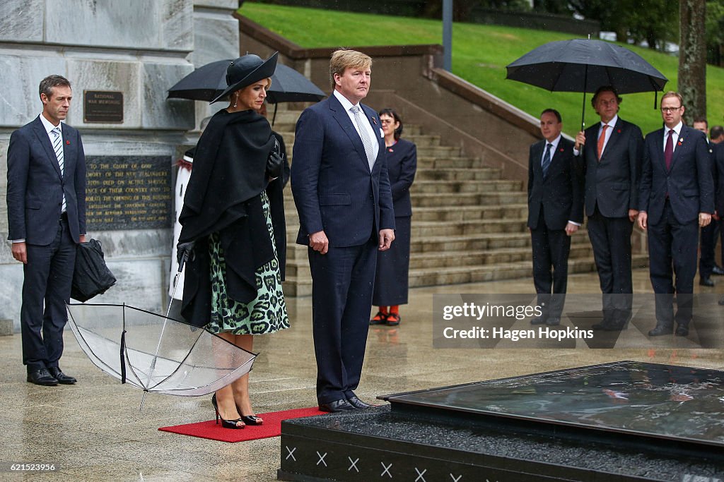 King Willem-Alexander And Queen Maxima Of The Netherlands Visit New Zealand