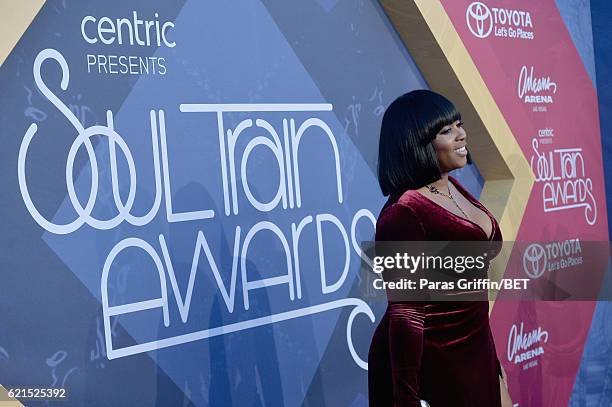 Rapper Remy Ma attends the 2016 Soul Train Music Awards at the Orleans Arena on November 6, 2016 in Las Vegas, Nevada.