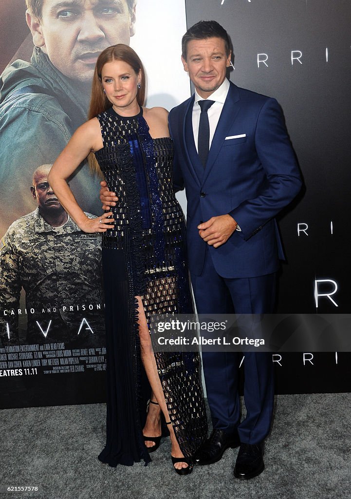 Premiere Of Paramount Pictures' "Arrival" - Arrivals