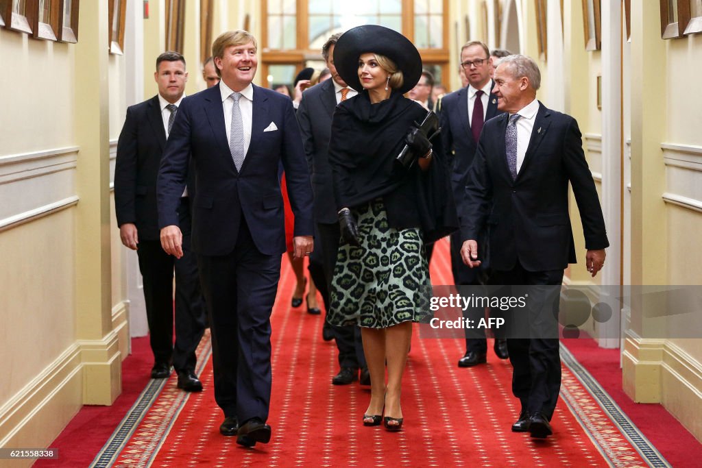 NZEALAND-NETHERLANDS-ROYALS-DIPLOMACY