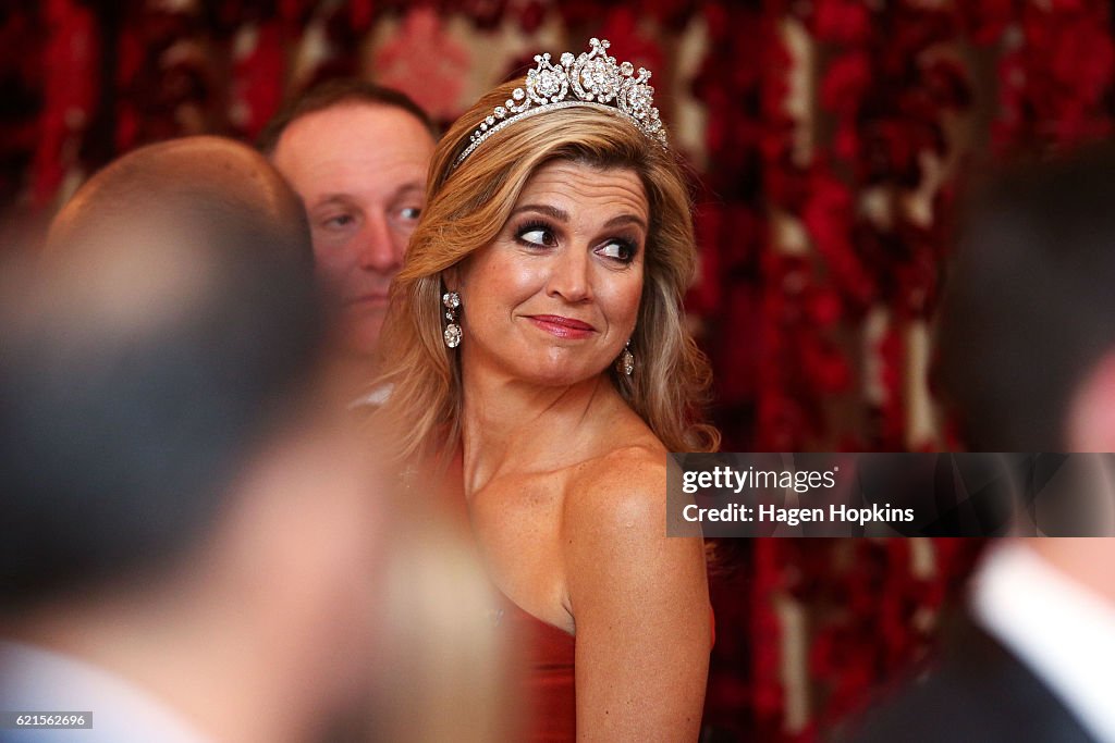 King Willem-Alexander And Queen Maxima Of The Netherlands Visit New Zealand