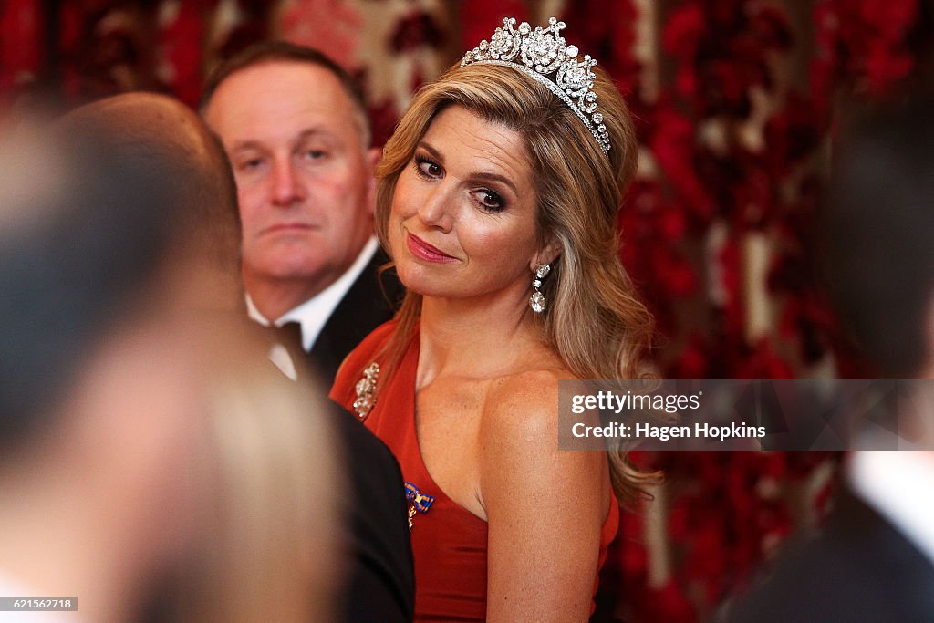 King Willem-Alexander And Queen Maxima Of The Netherlands Visit New Zealand