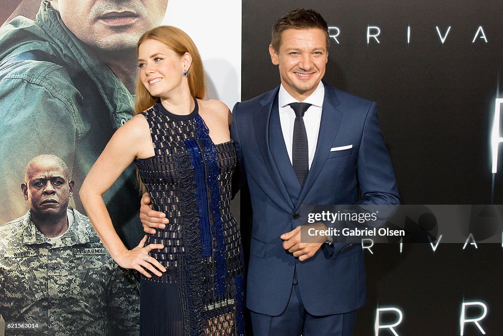 Premiere Of Paramount Pictures' "Arrival" - Arrivals