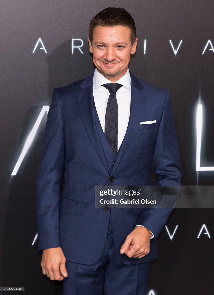 Premiere Of Paramount Pictures' "Arrival" - Arrivals