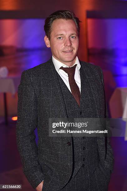 Johannes Zirner during the Metropolis-Deutscher Regiepreis 2016 at HFF Munich on November 6, 2016 in Munich, Germany.