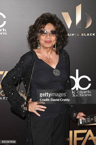 Frances Davis attends the 20th Annual Hollywood Film Awards - Arrivals at The Beverly Hilton Hotel on November 6, 2016 in Beverly Hills, California.