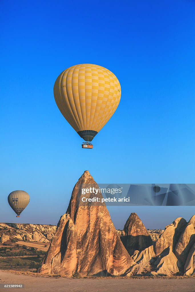 Hot air balloons