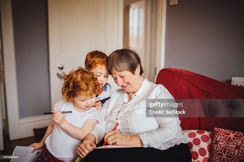 La abuela es un buen cajón