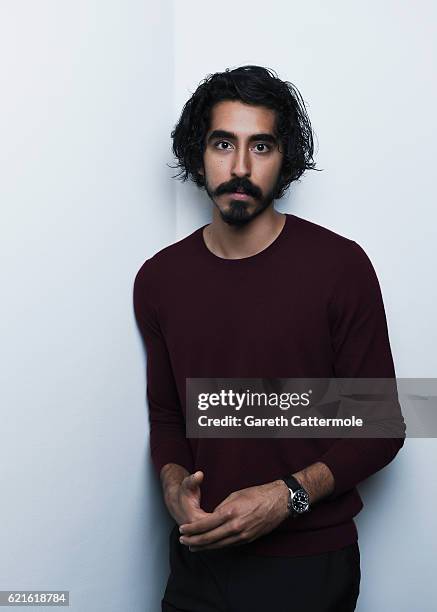 Actor Dev Patel is photographed during the 60th BFI London Film Festival at the Corinthia Hotel on October 12, 2016 in London, England.