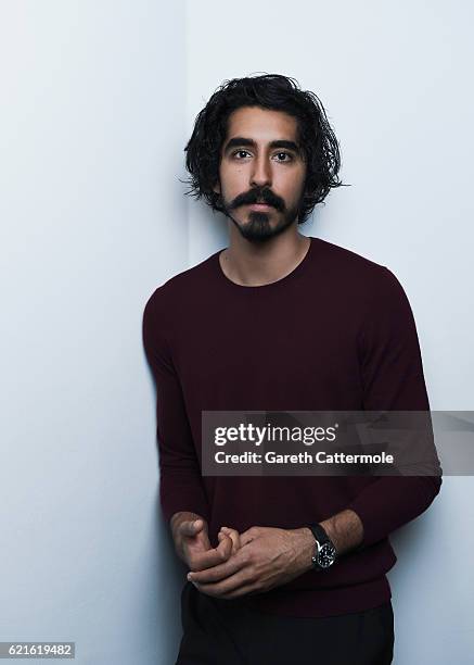 Actor Dev Patel is photographed during the 60th BFI London Film Festival at the Corinthia Hotel on October 12, 2016 in London, England.