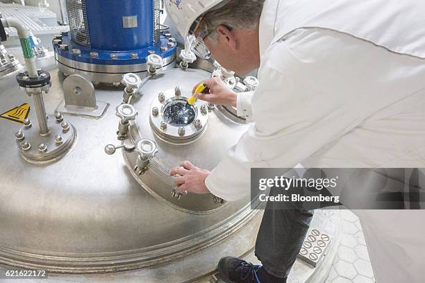 Pharmaceutical Production Inside Merck Kgaa Health Care Laboratory ...