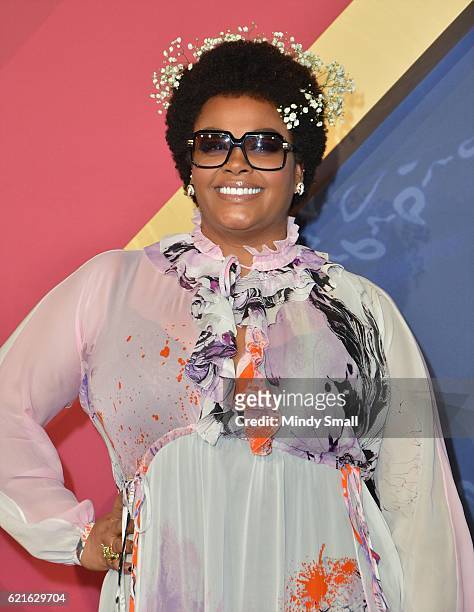 Singer Jill Scott attends the 2016 Soul Train Music Awards at the Orleans Arena on November 6, 2016 in Las Vegas, Nevada.
