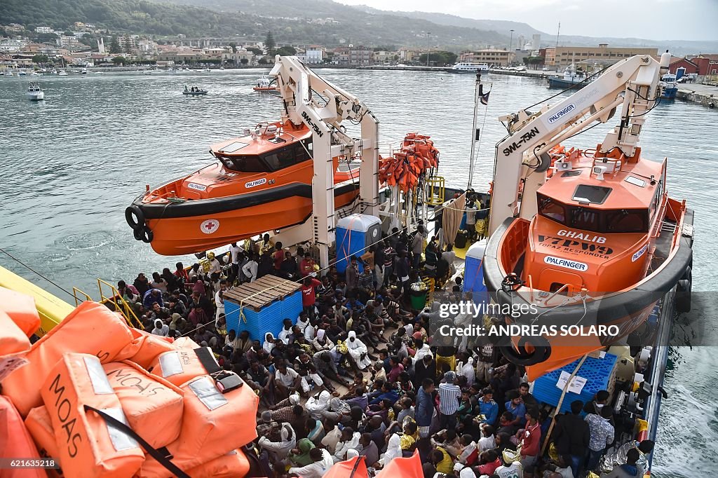 ITALY-MIGRANTS-REFUGEES-RESCUE