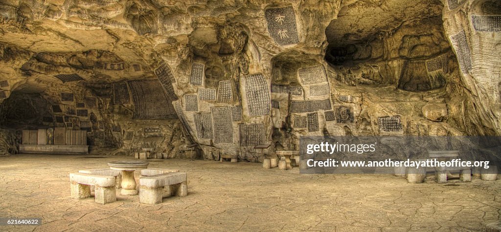 Stele forest cave guilin