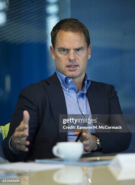 Frank de Boer attends the Leaders P8 Summit at the National Tennis Centre on November 7, 2016 in London, England.