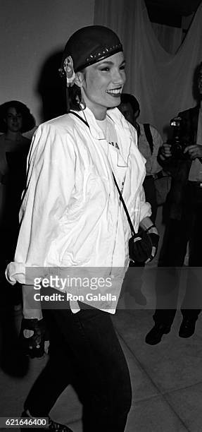 Lisa Sliwa attends the premiere party for "A View To Kill" on May 15, 1985 at the Palladium in New York City.