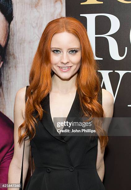 Barbara Meier attends Robbie Williams BRITs Icon show at the Troxy on November 7, 2016 in London, England.