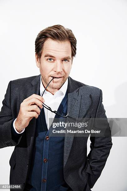 Michael Weatherly from CBS's 'Bull' poses for a portrait at the 2016 Summer TCA Getty Images Portrait Studio at the Beverly Hilton Hotel on August...