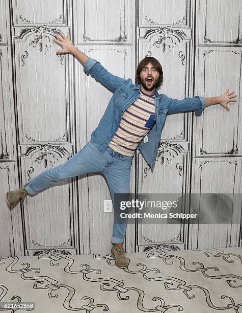 Actor and musician Robert Schwartzman attends The Build Series Presents Robert Schwartzman Discussing The New Film "Dreamland" at AOL HQ on November...