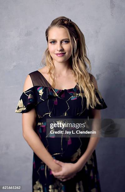 Actress Teresa Palmer, of the movie "Message from the King" poses for a portraits at the Toronto International Film Festival for Los Angeles Times on...