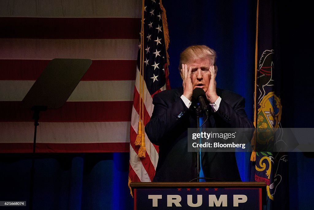 Republican Presidential Nominee Donald Trump Holds Pennsylvania Campaign Rally