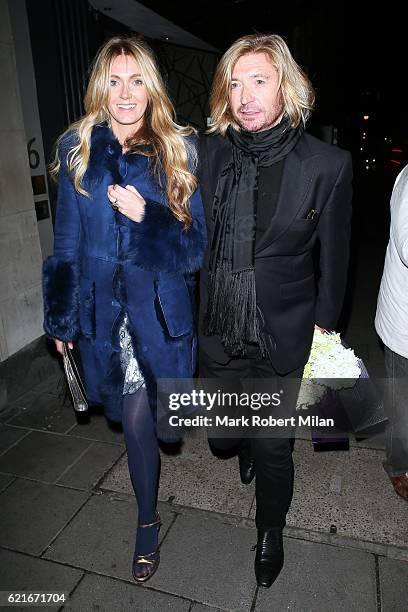 Nicky Clarke attending the Fight for Life 20th Anniversary Gala at Quaglino's on November 7, 2016 in London, England.