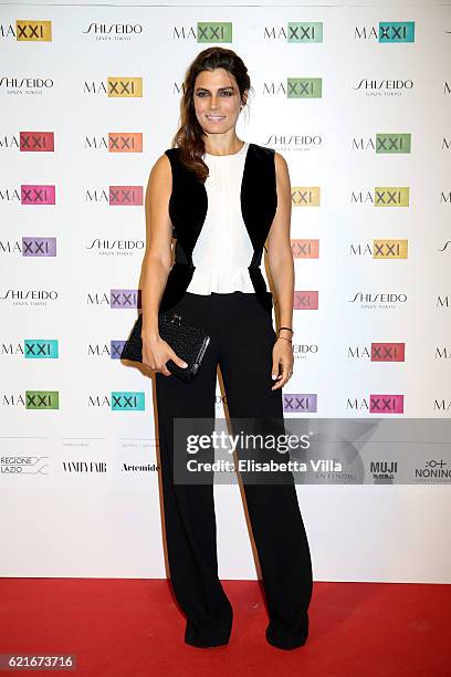 Valeria Solarino attends a photocall for the MAXXI Acquisition Gala Dinner 2016 at Maxxi Museum on November 7, 2016 in Rome, Italy.