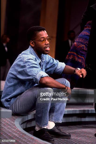 Kadeem Hardison on the Oprah Winfrey Show in Chicago, Illinois, December 14, 1990.