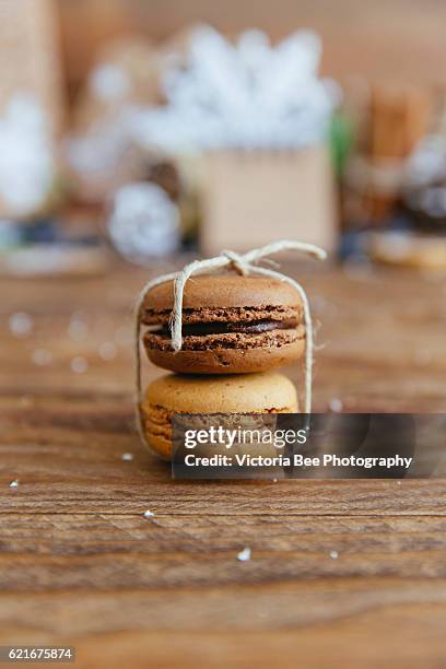 christmas macaroon - seville christmas stock pictures, royalty-free photos & images