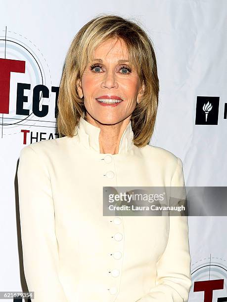 Jane Fonda attends Tectonic At 25 at NYU Skirball Center on November 7, 2016 in New York City.