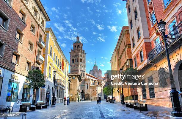 teruel cathedral (aragón, spain) - teruel bildbanksfoton och bilder