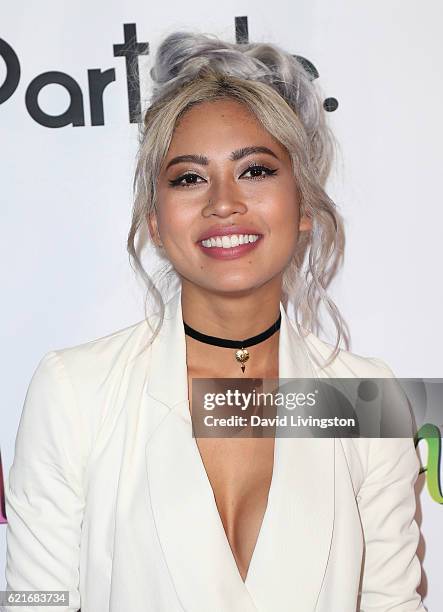 Amy Pham attends the premiere of "God vs Trump" at TCL Chinese Theatre on November 7, 2016 in Hollywood, California.