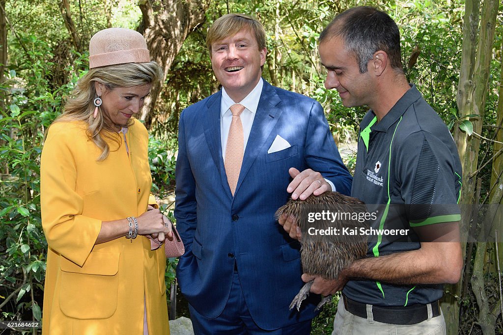 King Willem-Alexander And Queen Maxima Of The Netherlands Visit New Zealand