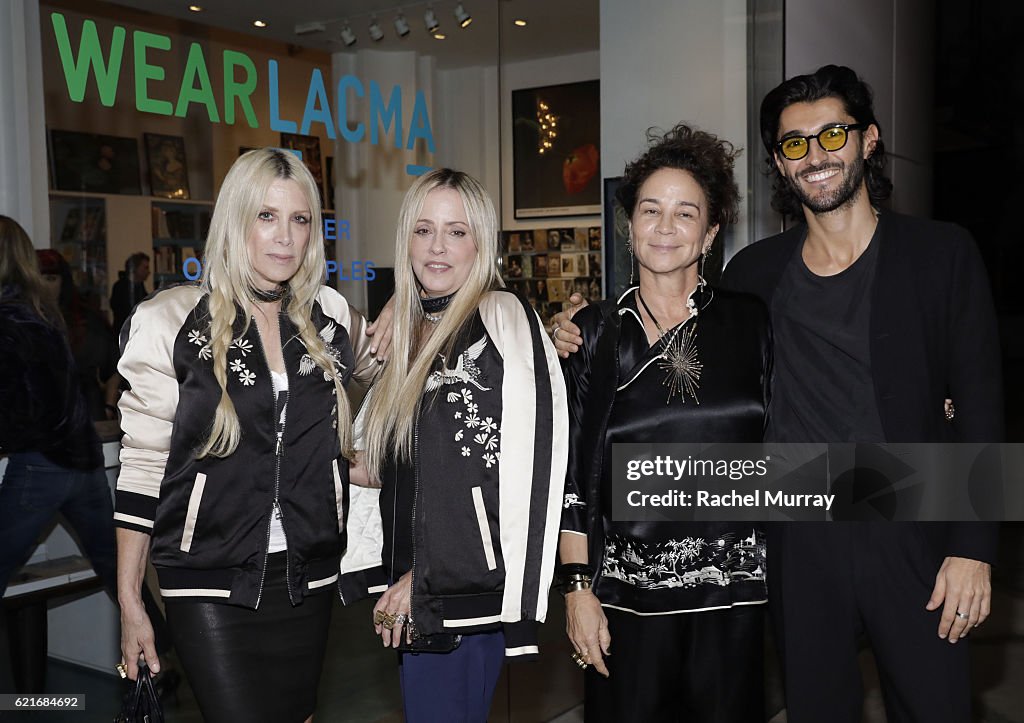 Director's Circle celebrates the Wear LACMA Fall 2016 Collection with designs by Oliver Peoples, Pam & Gela, and Lisa Eisner