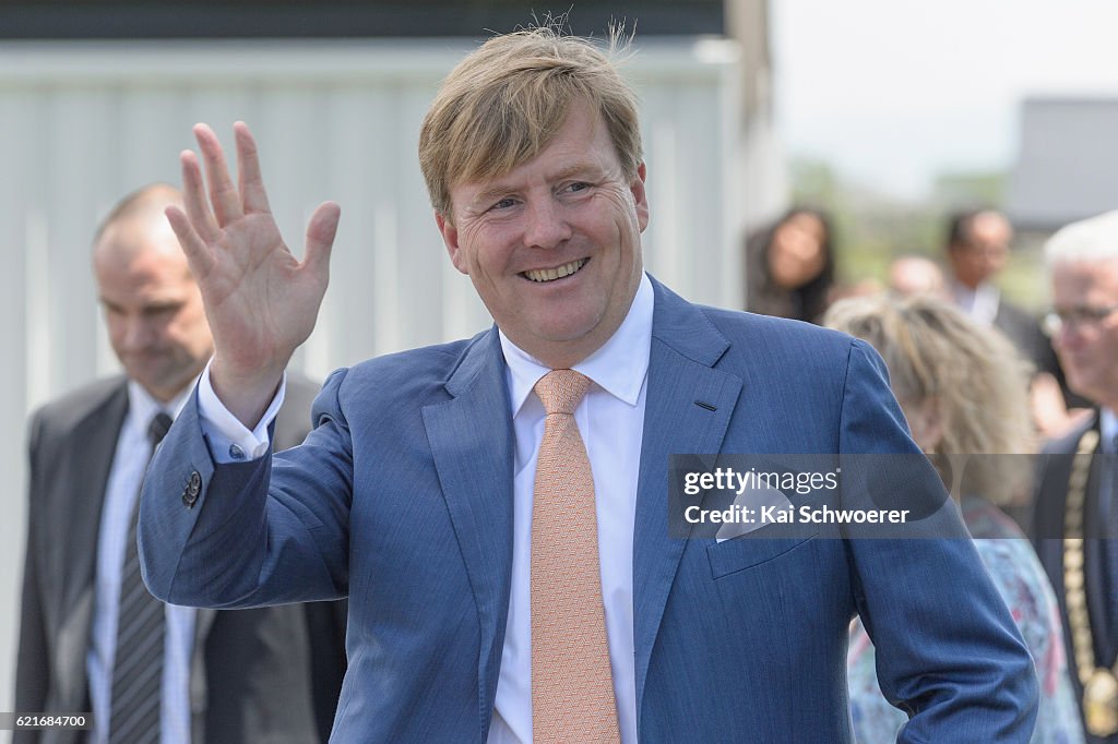 King Willem-Alexander And Queen Maxima Of The Netherlands Visit New Zealand
