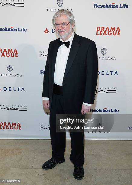 Christopher Durang attends the 33rd Annual Drama League Musical Celebration of Broadway at The Plaza on November 7, 2016 in New York City.