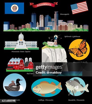 Minnesota Symbols High-Res Vector Graphic - Getty Images