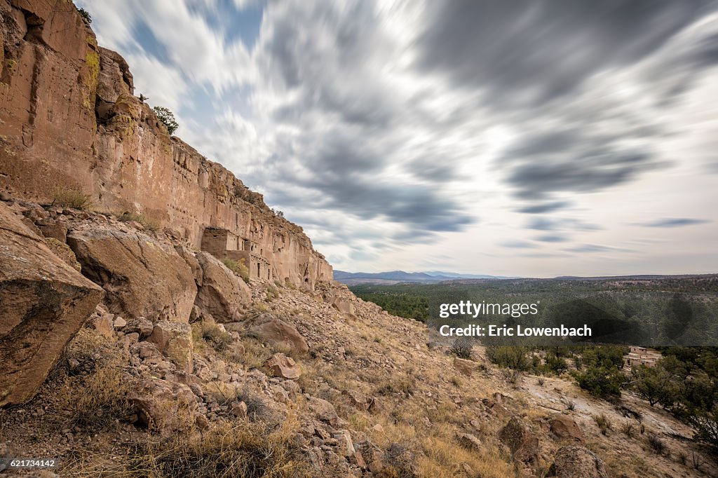 Ancient Abandoned Cliff Dwellings Southwest USA