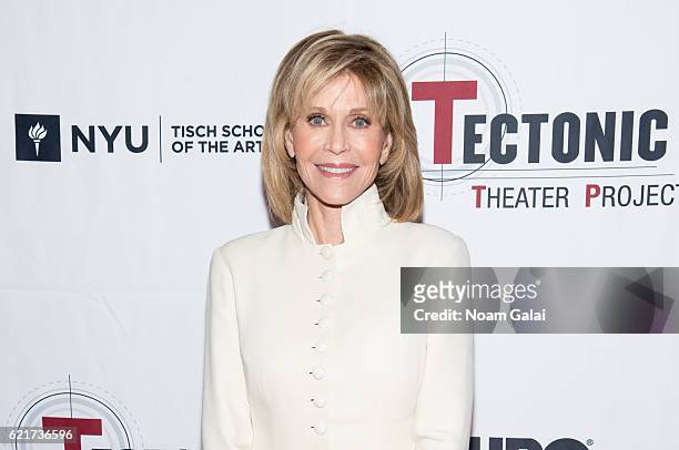 Actress Jane Fonda attends Tectonic at 25 at NYU Skirball Center on November 7, 2016 in New York City.