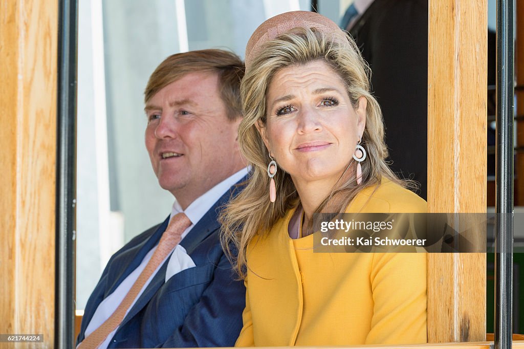 King Willem-Alexander And Queen Maxima Of The Netherlands Visit New Zealand