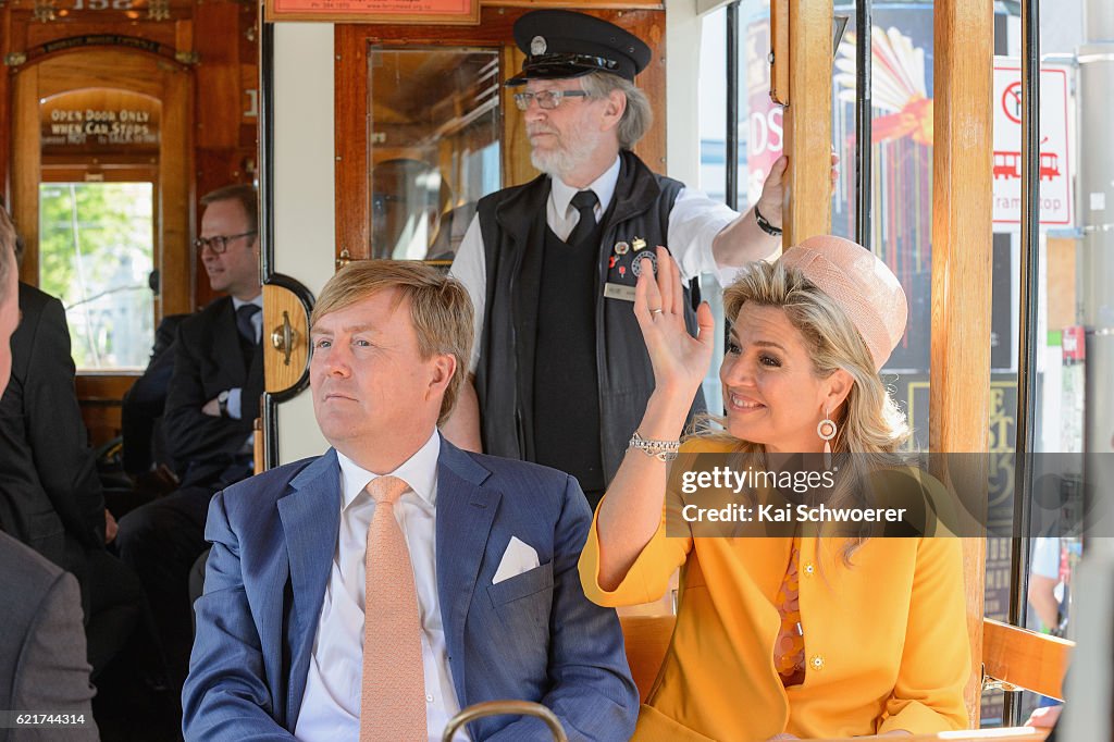 King Willem-Alexander And Queen Maxima Of The Netherlands Visit New Zealand