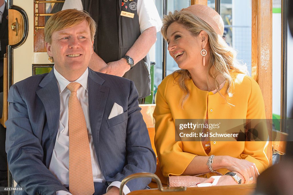 King Willem-Alexander And Queen Maxima Of The Netherlands Visit New Zealand