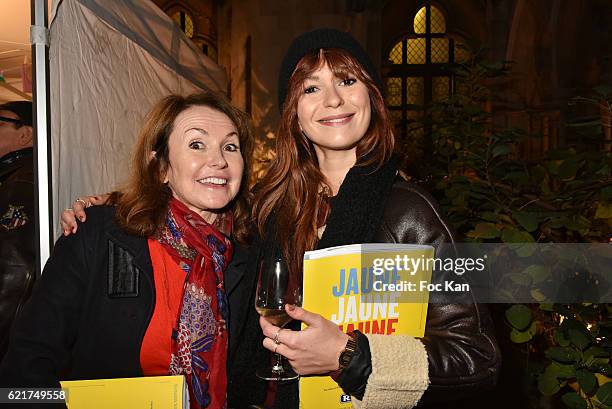 Anais Tellenne and Daisy dÕErrata attend Les Fooding 2017 / Cocktail at Cathedrale Americaine de Paris on November 7, 2016 in Paris, France.