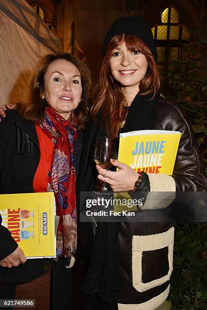 Anais Tellenne and Daisy dÕErrata attend Les Fooding 2017 / Cocktail at Cathedrale Americaine de Paris on November 7, 2016 in Paris, France.