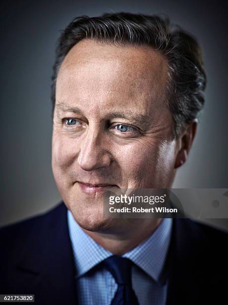 Former Prime minister David Cameron is photographed for the Times on June 1, 2016 in London, England.