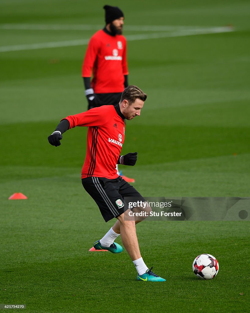 Wales Training and Press Conference