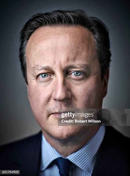 Former Prime minister David Cameron is photographed for the Times on June 1, 2016 in London, England.