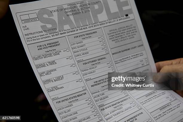 Sample Scan Ballot Sample Ballot Photos and Premium High Res Pictures - Getty Images